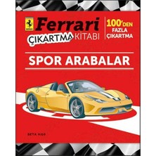 Ferrari Spor Arabalar Çıkartma Kitabı