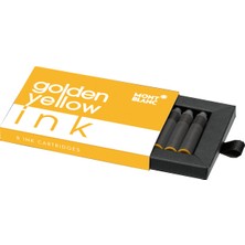 Montblanc Ink Cartridges Golden Yellow Ink 8li Paket 112724