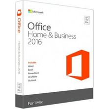 Office Mac Home&Business 1Pk 2016 Tr M