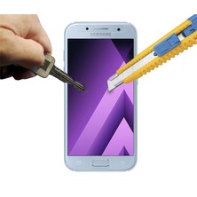 Microcase Samsung Galaxy A5 2017 Ultraince Silikon Kılıf+Tempered Cam