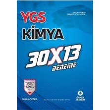Örnek Akademi Yayınları YGS Kimya 30 X 13 Deneme