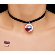 Body Vibe Marvel Captain America Tasma Kolye