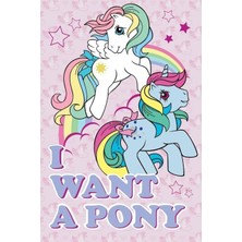 Pyramid International Maxi Poster My Little Pony Retro I Want A Pony Pp34006