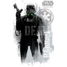 Pyramid International Maxi Poster Star Wars Rogue One Death Trooper Grunge Pp33940