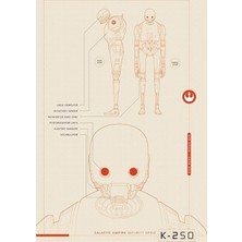 Pyramid International Maxi Poster Star Wars Rogue One K-2S0 Plans Pp33943