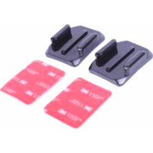 Knmaster Sony Aksiyon Kamera Uyumlu 2 Adet Oval Zemin Kavisli Yüzey 3M Yapışan Bant