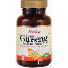 Balen Kırmızı Ginseng Arı Sütü & Polen