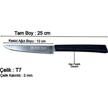 Sürmene Sürbısa 61107 Steak ( Biftek ) Bıçağı 12 Cm