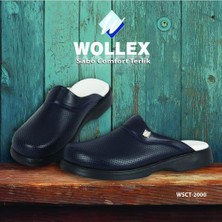 Wollex Sabo Comfort Klasik Erkek  Terlik (Siyah) Wcst-2000