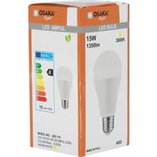 Osaka Light 15Watt-100watt  A-60 Led Ampül Günışığı