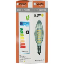 Osaka Light 5,5Watt-50watt  Led Crystal Ampül Günışığı