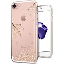 Spigen Apple iPhone SE (2022 / 2020) / iPhone 8 / iPhone 7 Kılıf Liquid Crystal Shine Blossom - 042CS21220