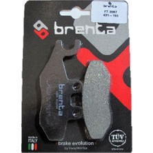 Brenta Piaggio MP3 250 Disk  Fren Balata Arka  (2008-2009)