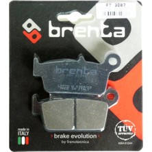 Brenta Kawasaki KLX 250 Disk  Fren Balata Arka  (1998)