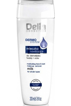 Delia Dermo System Nemlendirici Yüz Ve Göz Makyajı Temizleme Sütü 200 Ml