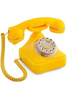 Anna Bell Sarı Tuşlu Klasik Telefon