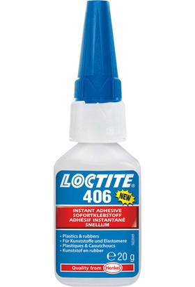 Loctite 406 Hızlı (Plastik Kauçuk) 20Gr