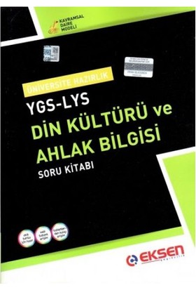 Eksen Yayınları Ygs - Lys Din Kültürü ve Ahlak Bilgisi Soru Kitabı