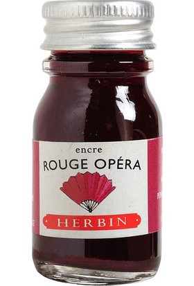 Jherbin Şişe Dolma Kalem Mürekkebi 10Ml Rouge Opera 11568T