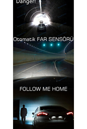 Süslenoto Otomatik Far Sensörü + Follow Me Home Modülü