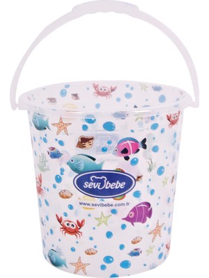 Sevi Bebe Şeffaf Desenli Kova