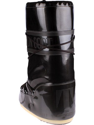 Moon Boot 14021400-001 Vinile Met Black Kadın Bot Siyah