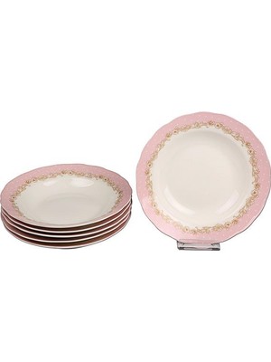 Setabianca Çukur Tabak Vintage Pink 6'Lı