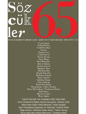 Sözcükler Dergisi 65. Sayı (Ocak-Şubat 2017)
