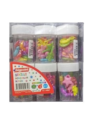 Bigpoint Şekilli Boncuklar Büyük