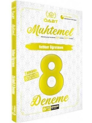 Yönerge Yayınları Öabt 2017 Muhtemel Rehber Öğretmen Tamamı Çözümlü 8 Deneme