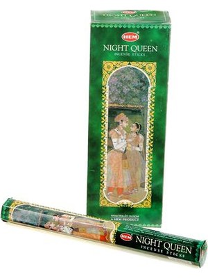 Hem Night Queen Incense Sticks - Gecenin Kraliçesi Tütsü 20 Adet