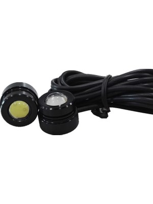 Space Gündüz Ledi 2x3W Beyaz Yapıştırmalı 12V/LAAM623