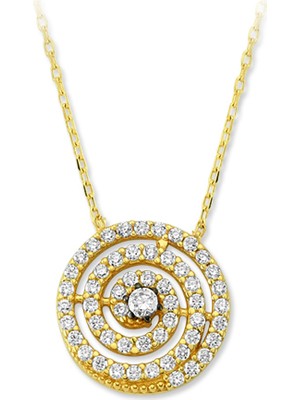 Glorria Altın Lava Kolye Vk0402