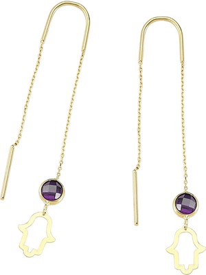 Glorria Altın Fatmanın Eli Küpe Cm0421