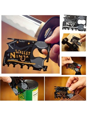 Anka Ninja Wallet 18 İn 1 Multi Tool Kit