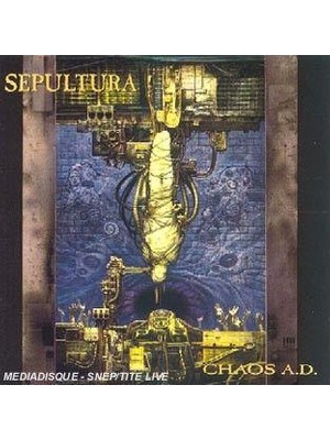 Roadrunner Sepultura - Chaos A.D.