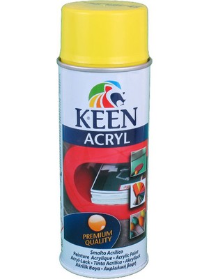 Keen Ral1021 Sarı Sprey Boya 400 Ml.