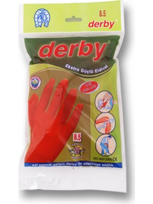 Derby Lastik Eldiven No:8.5