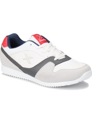 Kinetix Odell M Beyaz Lacivert Kırmızı Erkek Sneaker Ayakkabı