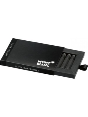 Montblanc Dolma Kalem Yedek Kartuşu Mystery Black 105191