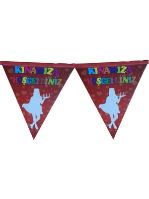 Partioutlet Kınamıza Hoşgeldiniz Flama