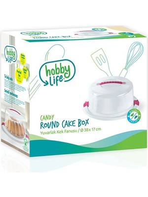 Hobby Life Candy Yuvarlak Kek Fanusu Kutulu 21174