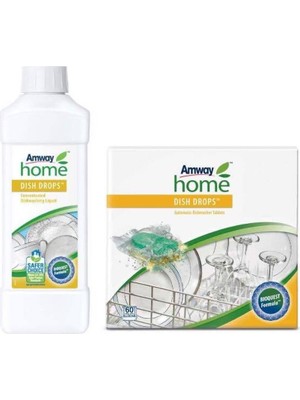 Amway Dish Drops Konsantre Sıvı Bulaşık Deterjanı ve Tablet Orijinal Karekodlu Ürün Gönderiyoruz