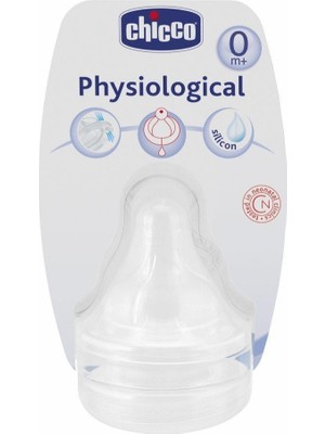 Chicco Fizyolojik Normal Akışlı Biberon Emziği (0 Ay+)