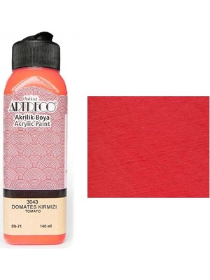 Artdeco Akrilik Boya 140 Ml Domates Kırmızı Y-070R-3043