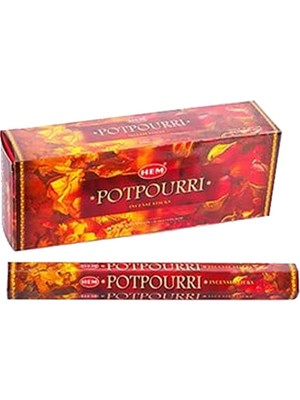 Hem Tütsü  Potpourri Incense Sticks - Kurutulmuş Çiçekler Tütsü 20 Adet