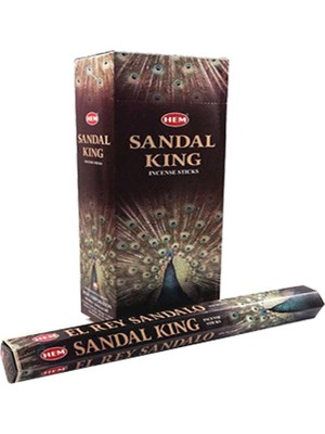 Hem Tütsü  Sandal King Incense Sticks - Sandal Kralı Tütsü 20 Adet