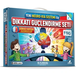 Adeda Yayıncılık Dikkati Güçlendirme Seti  3. Sınıf - 9 Yaş - Osman Abalı