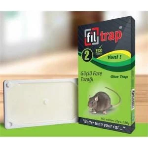 Dual Kimya Filtrap Profesyonel Karton Fare Yapışkan Tuzakları