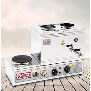 20 lt Elektrikli Pleyt'li Çay&Kahve Seti Kazanı